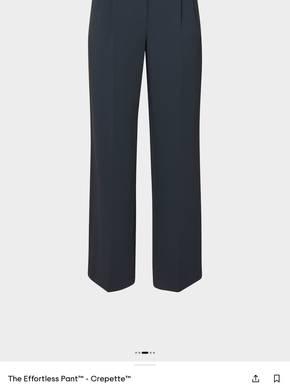 The Effortless Pant™ - Crepette™ in Dark Navy 0
